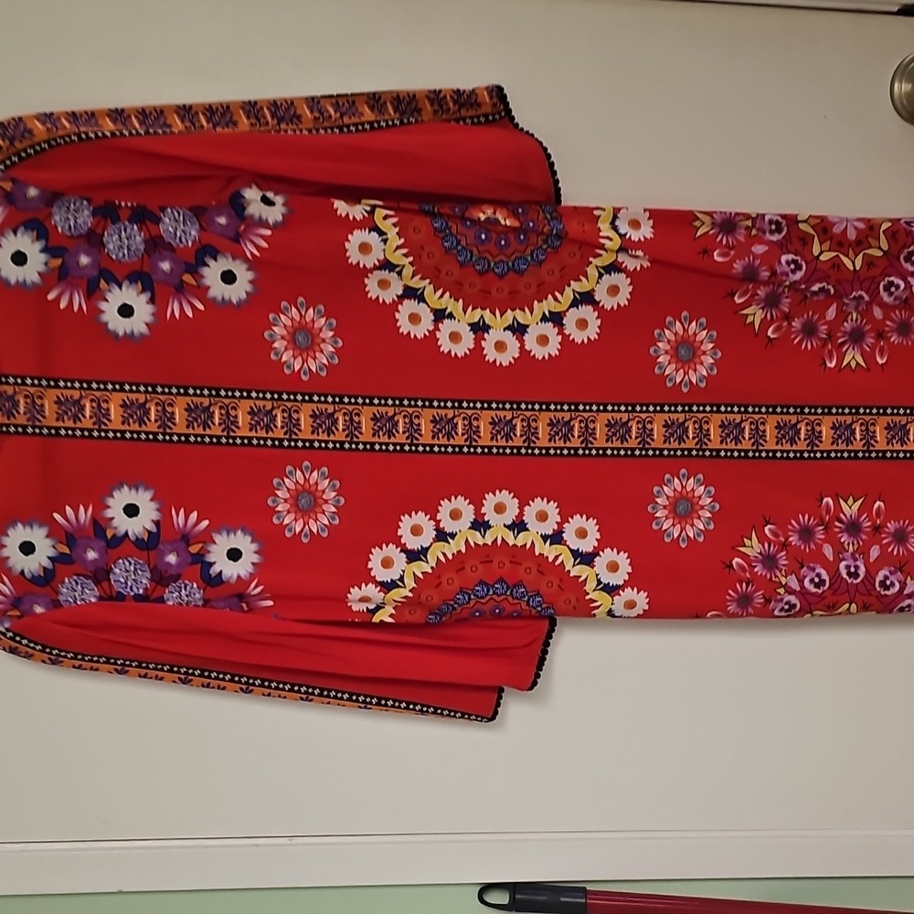 Desigual Multicolor Patterned Pullover Dress/Cove… - image 4